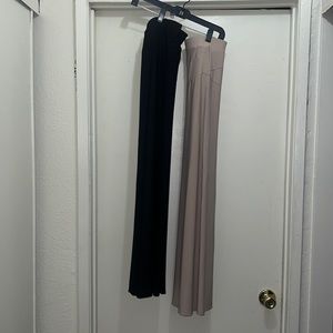 Skirts black and khaki
